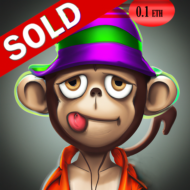 SOLD!!
💯Additionally his/her is part of the hall of fame on (wannamonkeys.com)

opensea.io/collection/wan…