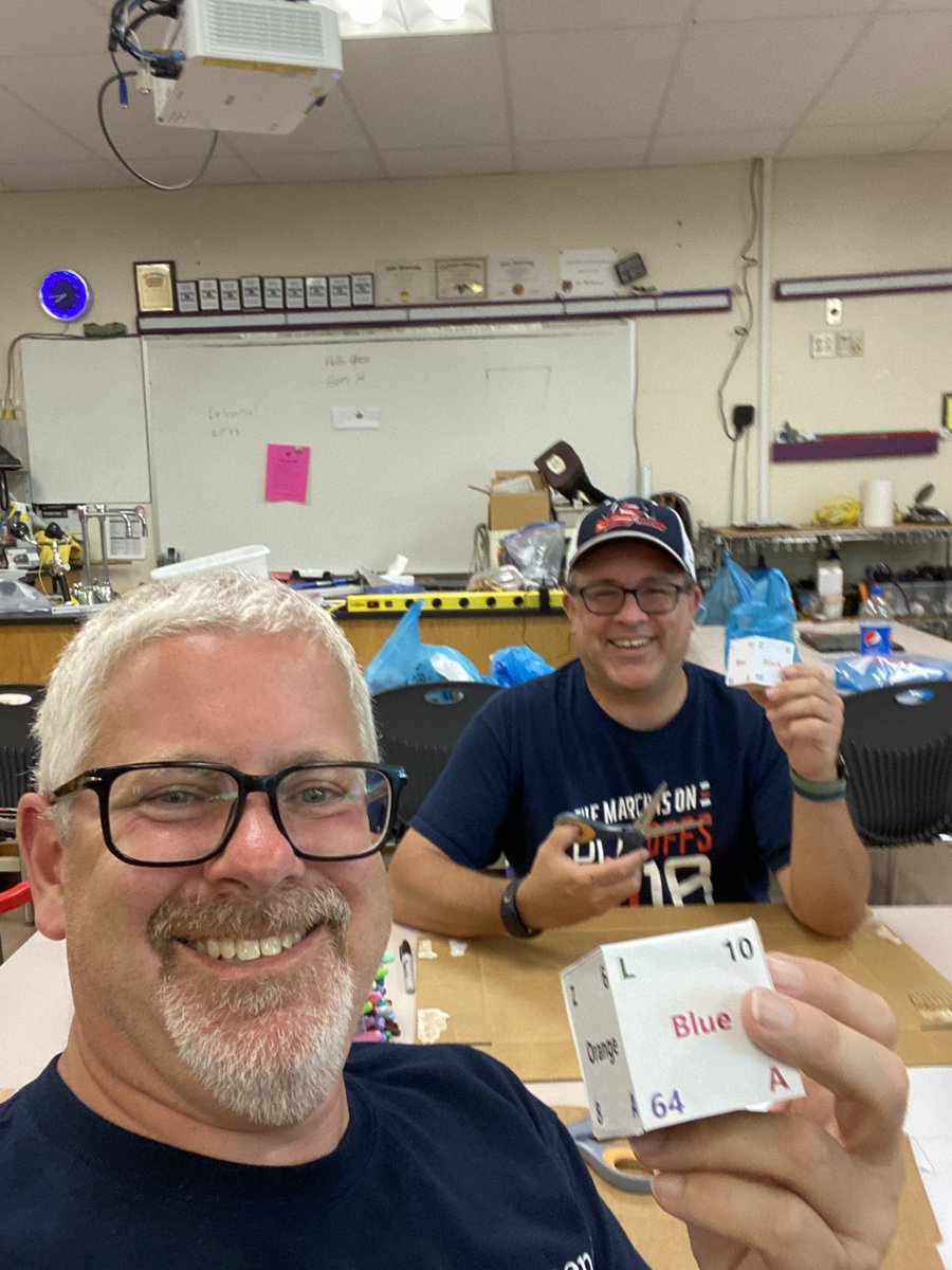 Sure, just working on making an activity designed by <a href="/cossettej/">Joe Cossette</a> on a Saturday with <a href="/TigerPhysics/">Kevin McChesney</a>. Getting ready to get back! <a href="/PLSD/">Pickerington Schools</a> @PlsdSupt