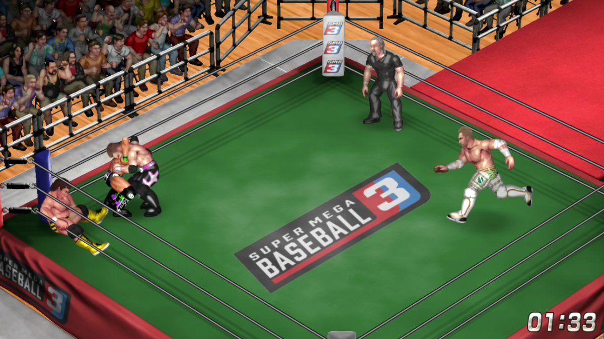 FireProSim's tweet image. "Jumping" Jim Brunzell vs. Will Ospreay vs. Johnny Gargano vs. El Phantasmo 

nashvillelou.com/FP/video/2022/… 

#FirePro #Wrestling #sim #videogame #WWE #AEW #NJPW #AJPW #NOAH #WCW #ECW #ProWrestling #nashvillelou #SMB3 #UnitedEmpire #baseball #TokyoDome