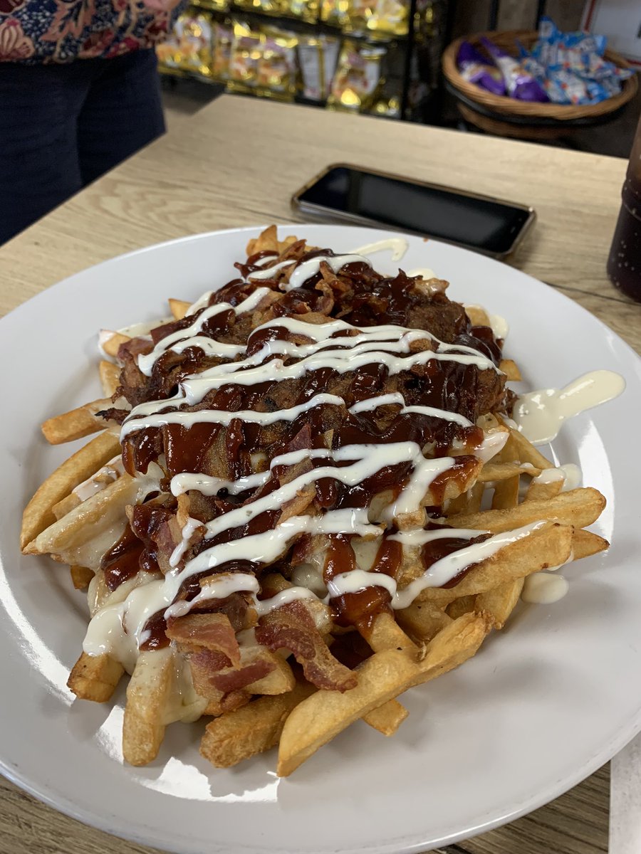 PigMasterJ1's tweet photo. Next up, @joesmeatmarket. They say you shouldn’t have too many items on your menu to succeed. Joe proves them wrong. There must be 1000 things they make, and it’s all fresh and good! You must try the bbq fries w/pulled pork and antipasto bread! #joesmeatmarket #njfood #deli #bbq https://t.co/ZqWsSUk1gK