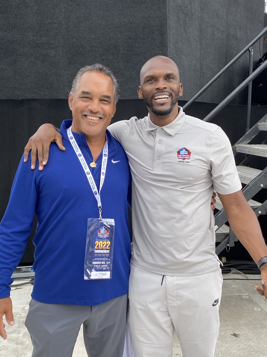 Enjoyed seeing my man Issac Bruce at the NFL Hall of Fame.