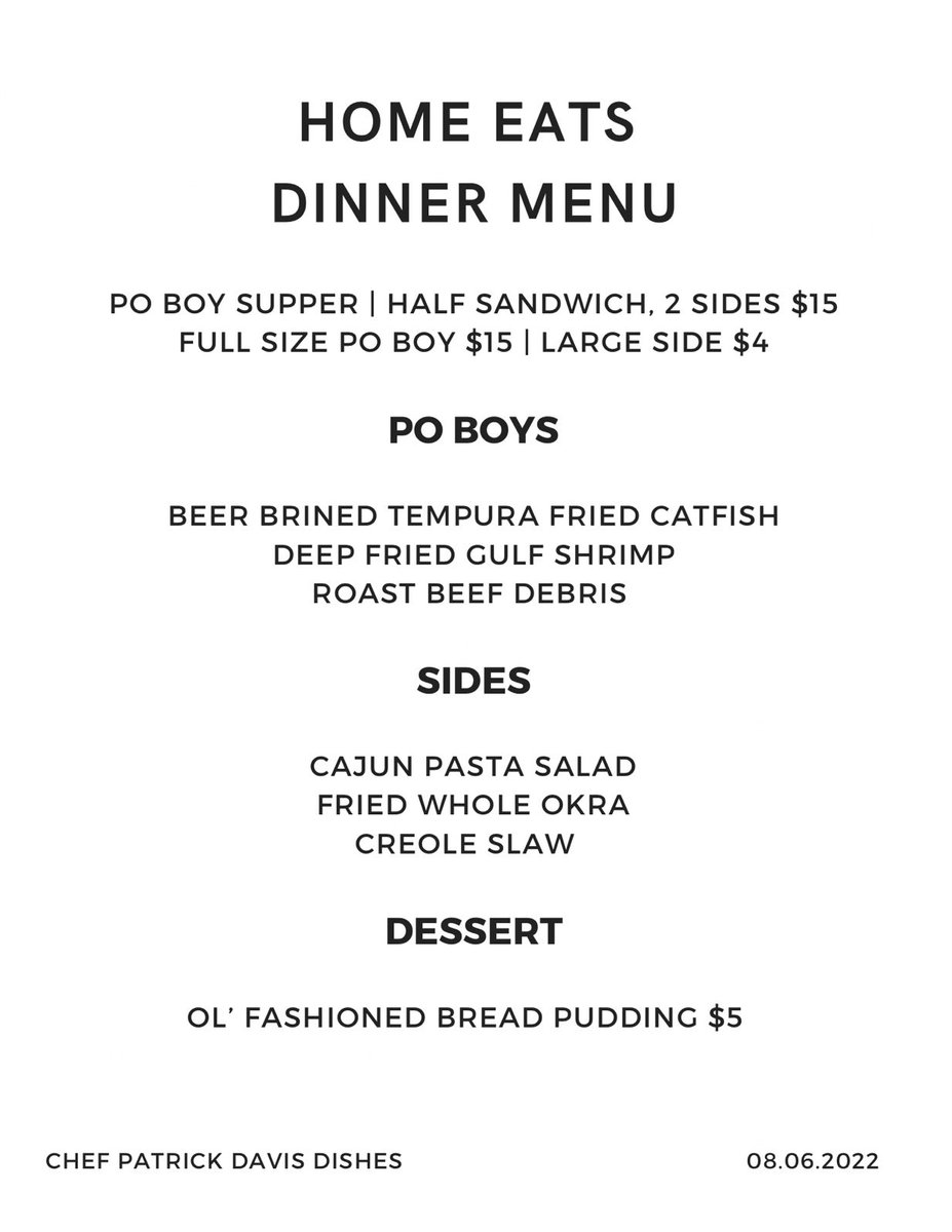 katheathome's tweet photo. Need dinner plans? Head out to Standard Deluxe in Waverly 5-8 pm tonight for food by my favorite chef Patrick and adult beverages by my daughter Amy. https://t.co/jnS6sipeO7