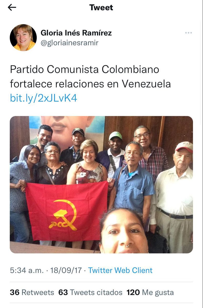 MariaFdaCabal's tweet photo. La nueva ministra de Trabajo, comunista. https://t.co/I9J7WFQs1y