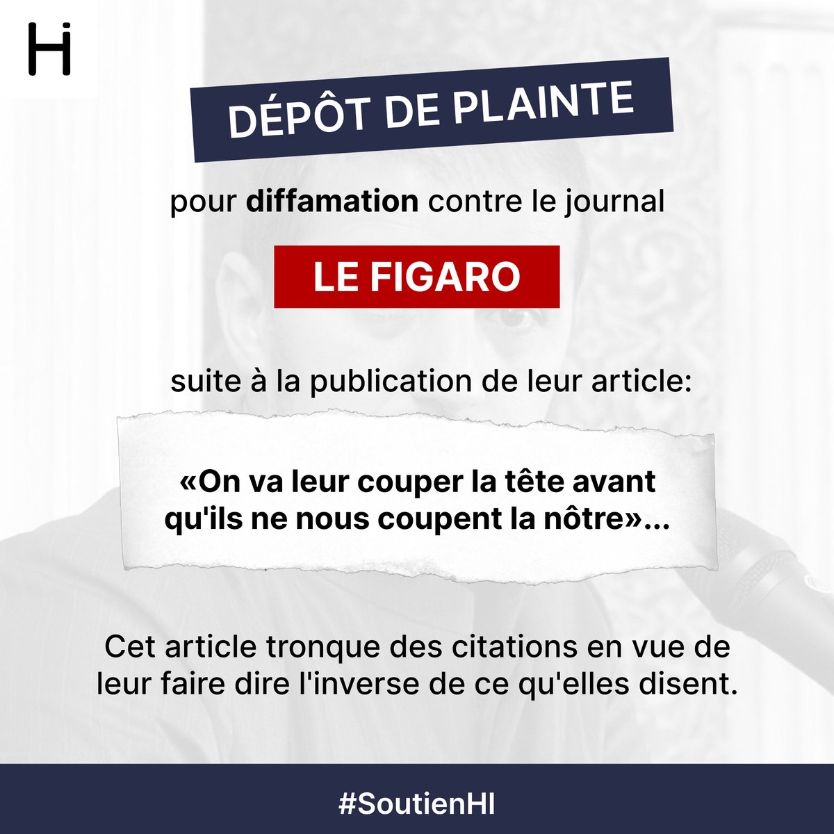 Soutien Hassan Iquioussen tweet media