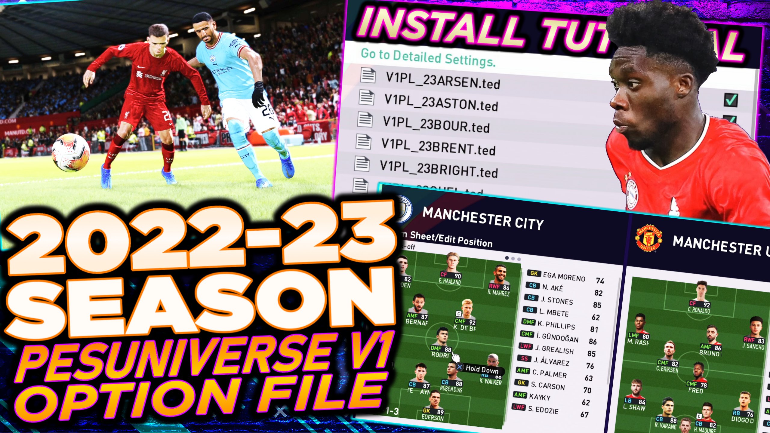  Download PES 2021 Option Files eFootball - 2022-23 Season