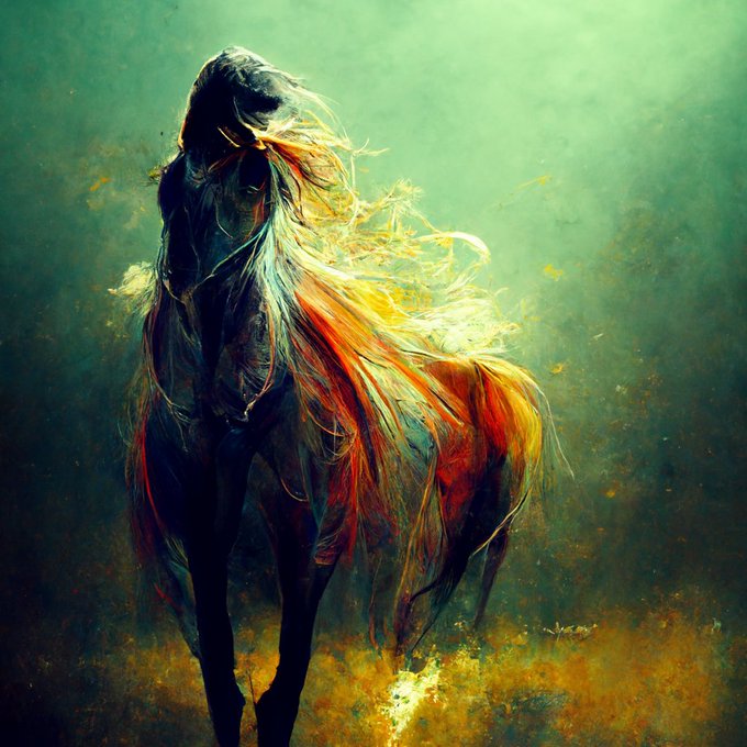 ウマ娘を描いてもらいました。 #midjourney 