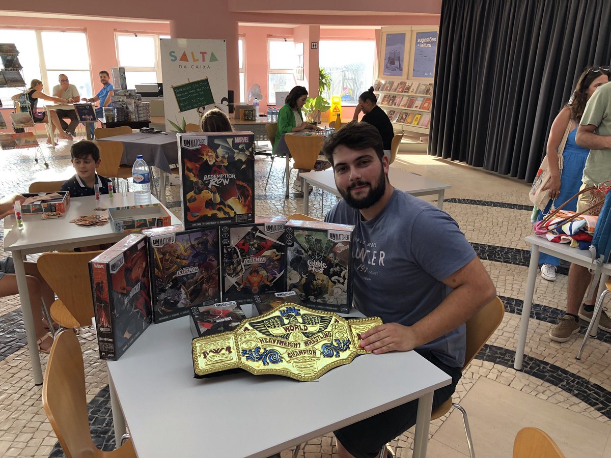 Unmatched chapter 2 tournament <a href="/RestorationGame/">Restoration Games</a> our Champion keeps the title for another month. Saturday the 27th we will have chapter3!!