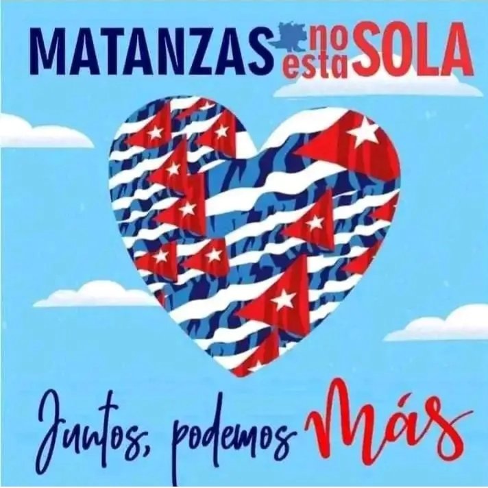 ivanc73's tweet photo. #FuerzaMatanzas Así es ese fue el gran legado de nuestro comandante en jefe ser un pueblo unido ante todo con valores de solidaridad y humanismo. #CubaPorLaPaz #CiegodeAvila #LatirAvileño @JAGH1968 @IzquierdoAlons1 @MauryPereira74 @BrbaraG43339058 @NexyVelizNaranj @yuslayvis https://t.co/EkpS2AM73h