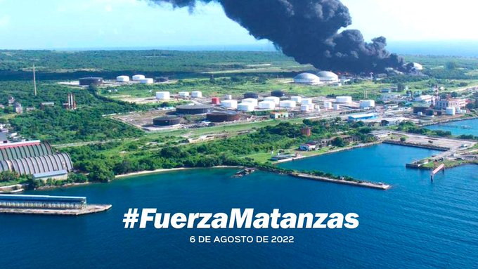 El camagüeyano Julio César La Cruz, bicampeón olímpico,  suma su voz al sentir del #DeporteCubano ante el incendio que golpea la Zona Industrial de #Matanzas. #Cuba #FuerzaMatanzas #InderCuba