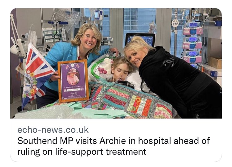 Smiling Tory MP poses with Jubilee memorabilia and dead child for photo opportunity. This is abhorrent. Every adult involved in this photograph happening is a disgrace. Poor Archie. He deserved dignity.