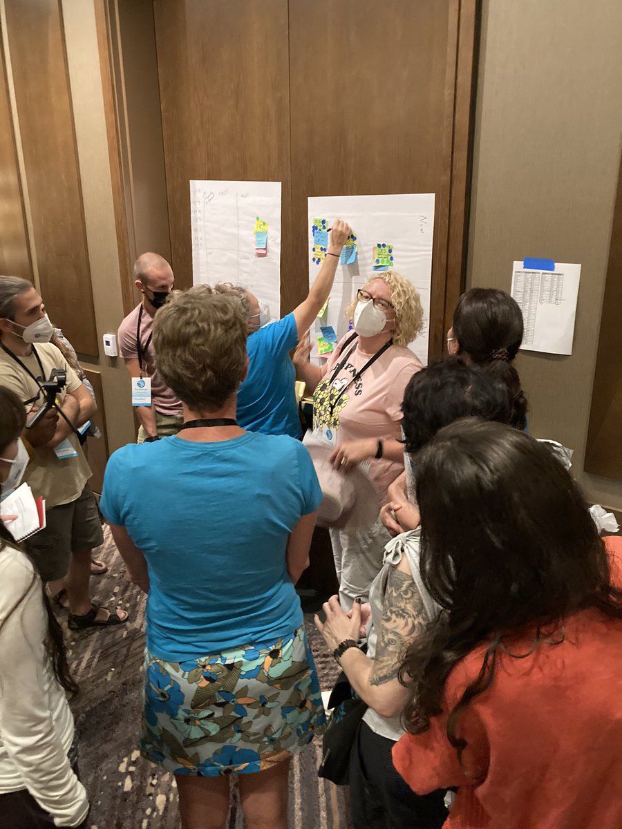 RachaelCooBoh's tweet photo. Prof Liliana @LabDavalos kicks off the Day 2 project prioritisation exercise - 30+ projects pulled together by people representing 34 countries - we have our work cut out for us! So many great projects #globalimpact #batconservation #batnerds @GlobalBatNet @bats_w_borders https://t.co/abPG4Etul6