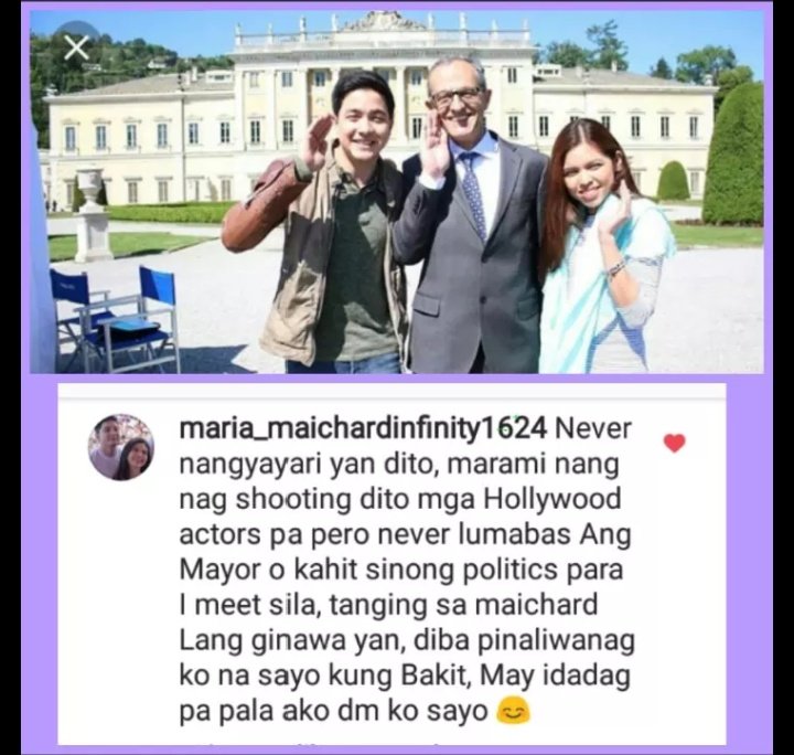 Why do u think the Mayor of Como Italy went out of his way to visit the set of IYAM when he does not even do that for big Hollywood stars? Cud it be they needed a MC from Italy to apply 4 a Rinnovo at d Vatican? Just thinking 🤔
Ctto
#BOYCOTTMZETxAPTxGMA516