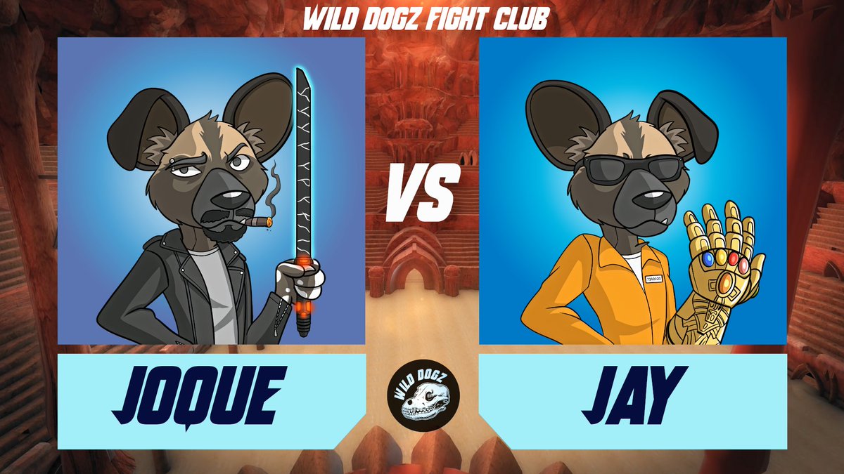 WildDogzNFT's tweet photo. 🚨 FINAL BATTLE 🚨

🥊Joque le Bark vs Jay🥊

Which Dog do you think will win this battle?

🎁Giveway: One random voter to win 20 ADA. To enter:
1️⃣ Comment with the name of the dog you prefer
2️⃣ RT

⏰  Ends 14:00 UTC Monday 8th August

#FightClub #CNFT https://t.co/fDvS07IXXg