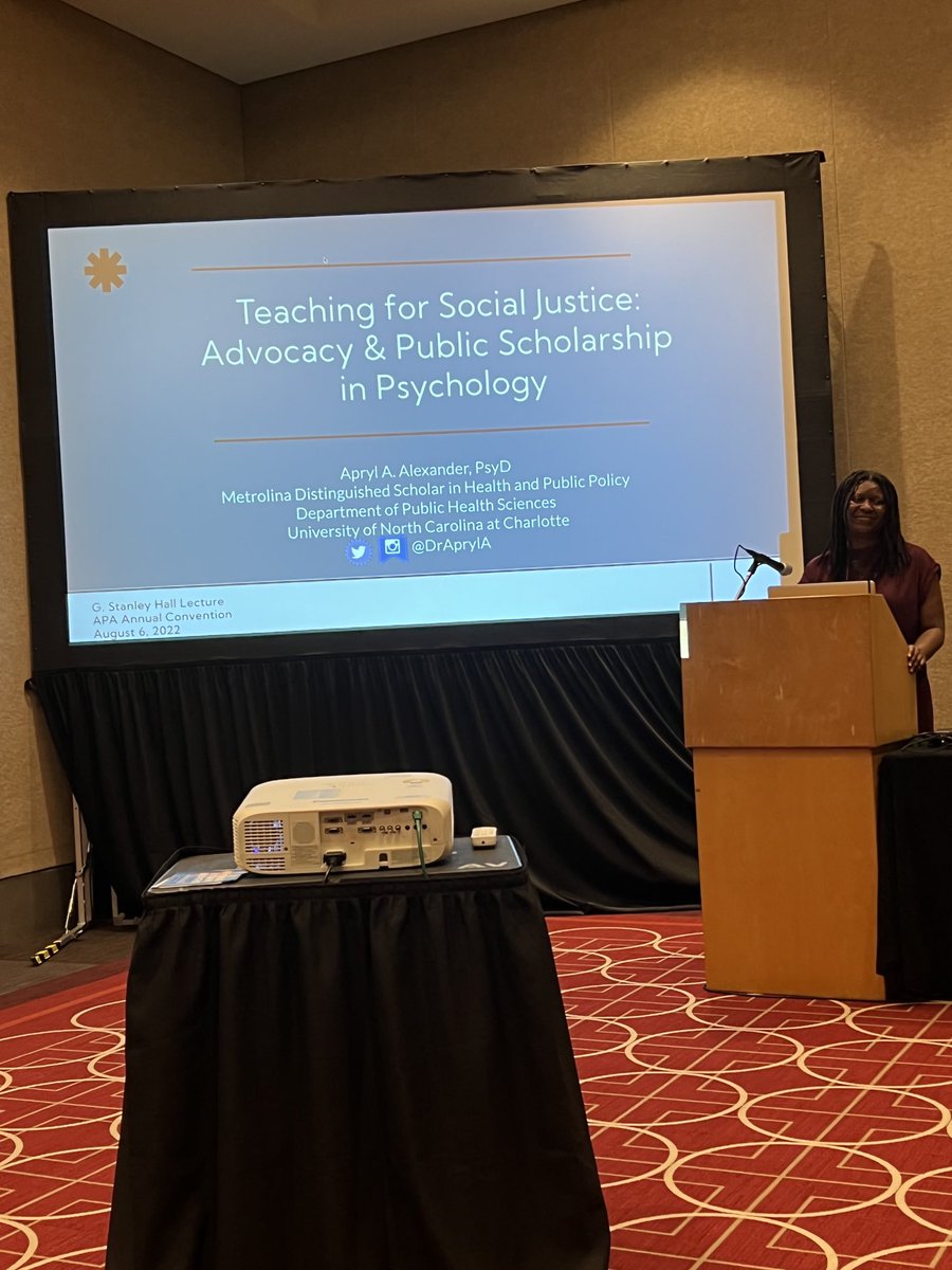 DrAprylA's tweet image. Such an honor and a wonderful way to end #APA2022 ❤️