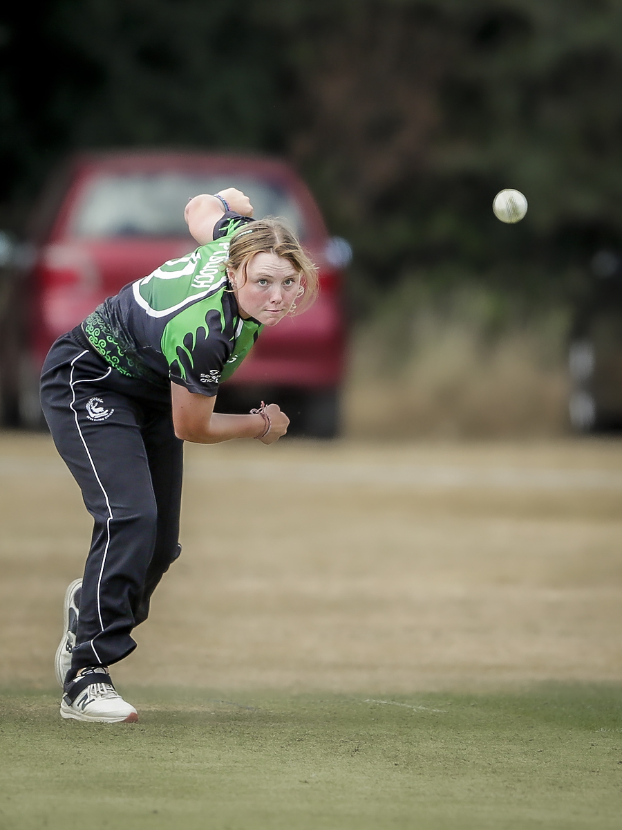 Poppy Tulloch bowling for Berkshire in the South Central Regional Cup match against Hampshire Pathways played at Binfield Cricket Club on August 5th, 2022.

<a href="/BerksCCCWomen/">Berks W&G Cricket</a> <a href="/HampshireWomen/">Hampshire W&G Cricket</a> <a href="/Binfield_CC/">Binfield Cricket Club</a> <a href="/WomensCricDay/">Women's County Cricket Day</a> <a href="/WCricketChat/">Women's Cricket Chat 🎙🏏</a>