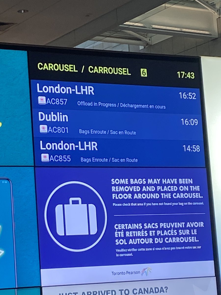 Total incompetence <a href="/AirCanada/">Air Canada</a>. See anything wrong with this picture??