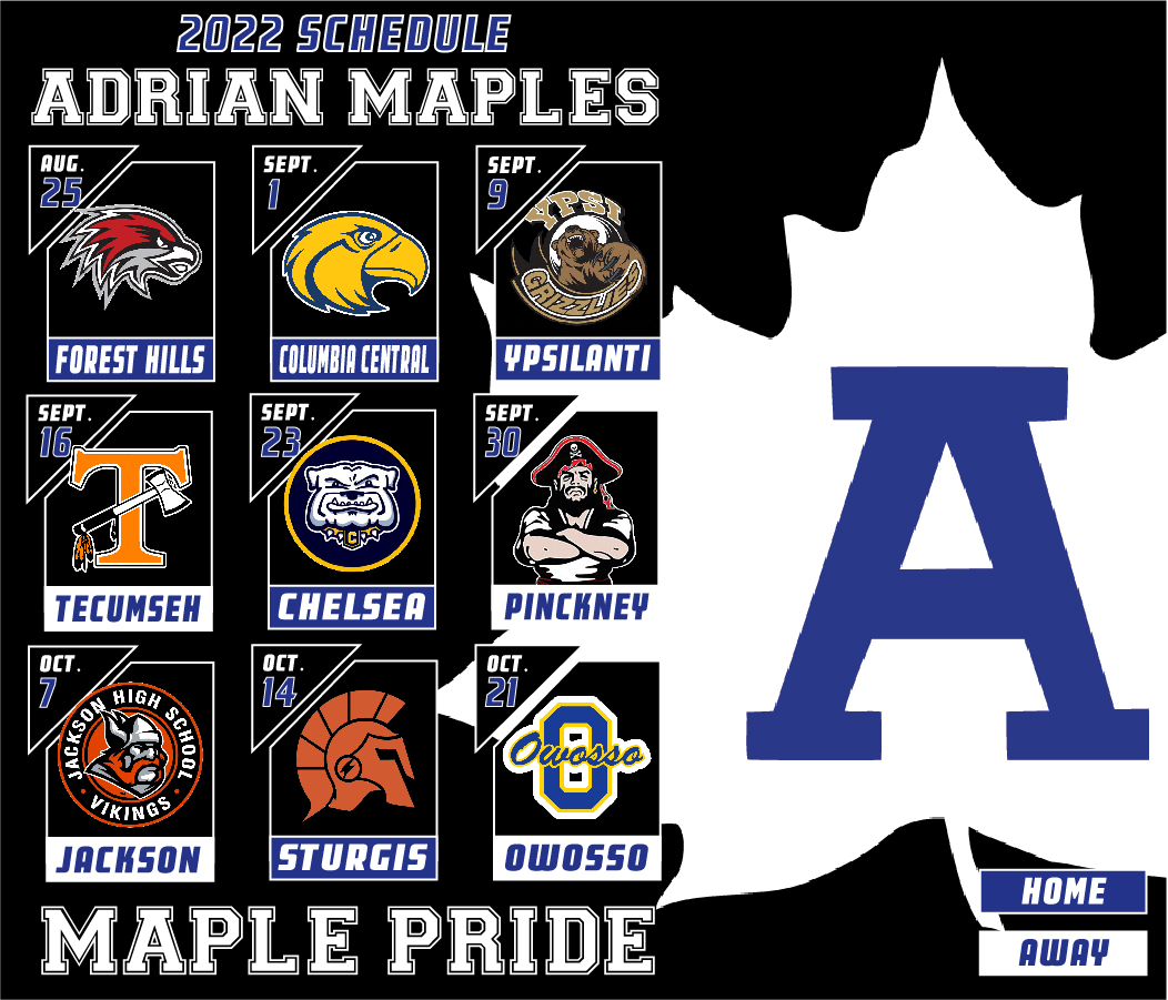 Football season is here! Don't miss your Maples in action this fall. #TDC