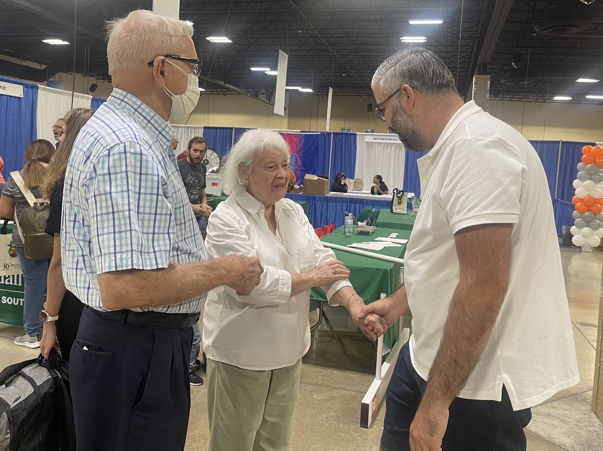 What a great time today joining <a href="/JoeMartinez4026/">Joe A Martinez</a> at his Health &amp; Safety Expo and also being able to speak to so many of our neighbors whom attended. I even took a physical exam to determine if I’m prone to injury and I’m very happy to report .. I passed! #District10