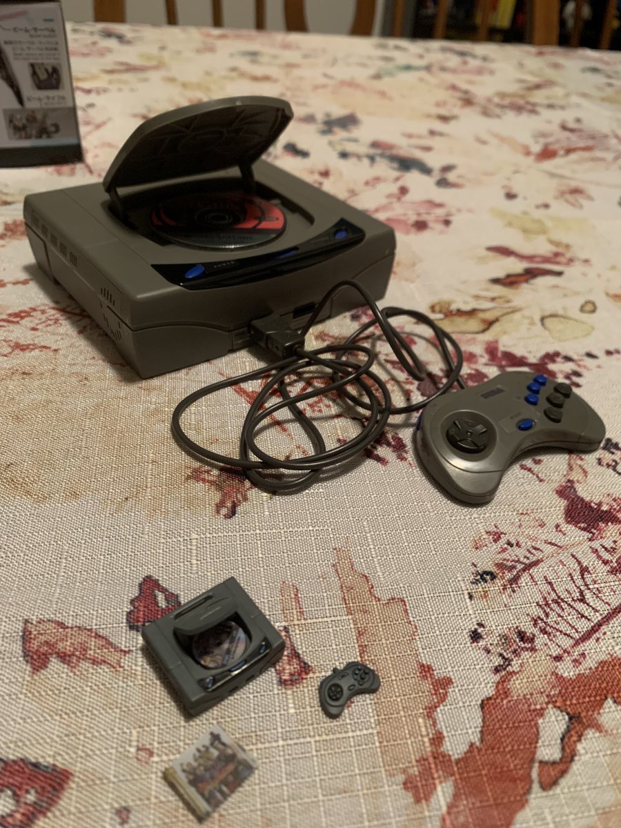 Retr0_Jack's tweet photo. Really cool intersection of two of my hobbies! Gunpla and the Sega Saturn. This model was really detailed and it turned out awesome. Will go great next to my Lego NES. #segasaturn #sega #gunpla https://t.co/ZsYOn5SyLx