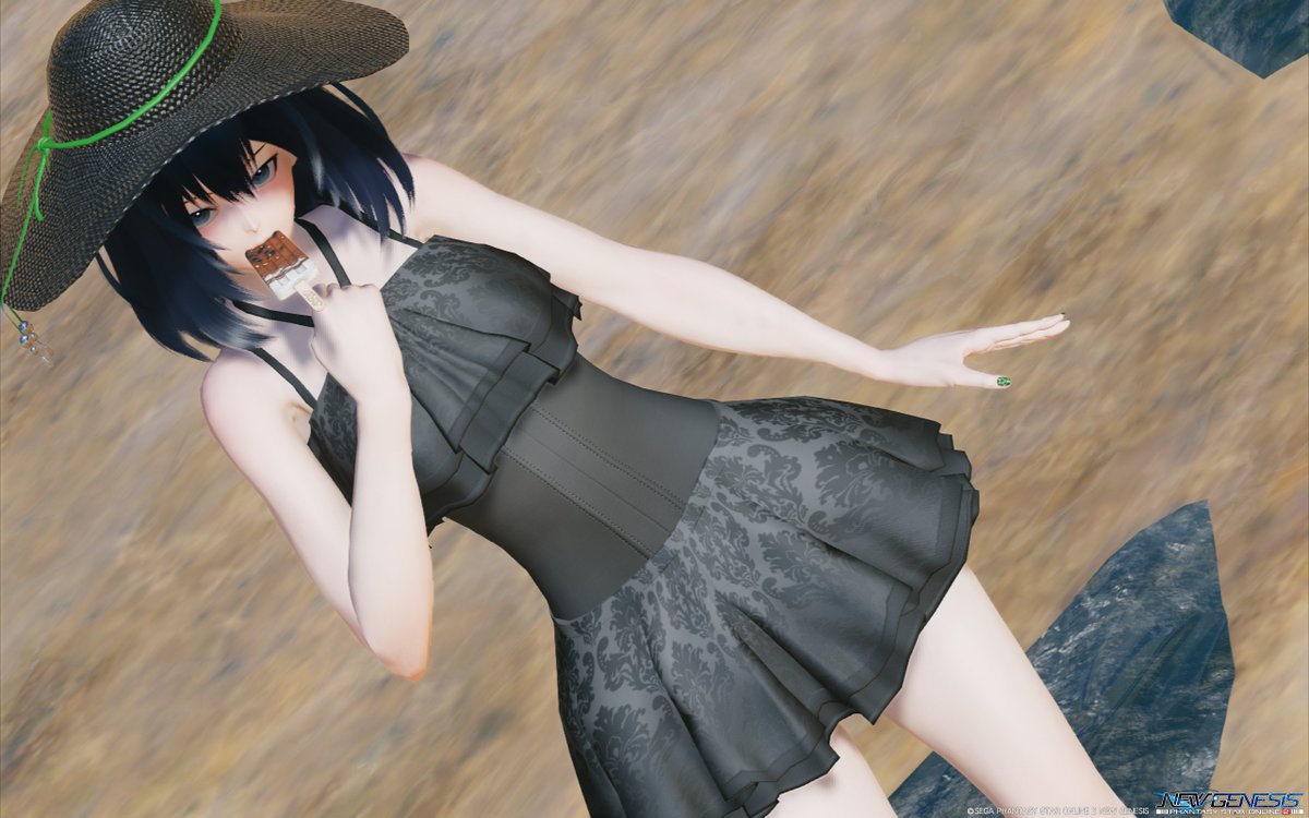 kawane_kiiro's tweet photo. Photoshoot of Liu Lin in the new swimsuit, as seen on the new episode of CENTRAL! 💚
I added extra accessories of course!
#PSO2NGS #PSO2NGS_SS #PSO2NGS_NPC https://t.co/b9yLJ5XuPY