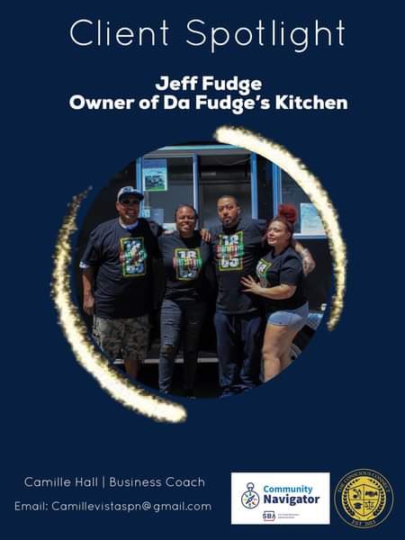 TheConscious__'s tweet image. ✨ Client Spotlight ✨

We are working with Rosa Productions, Da Fudge’s Kitchen, Southend Kennel, and U.2 Beauty through the #CommunityNavigators program. 

Contact our Navigator, Camille Hall, for your business needs today!