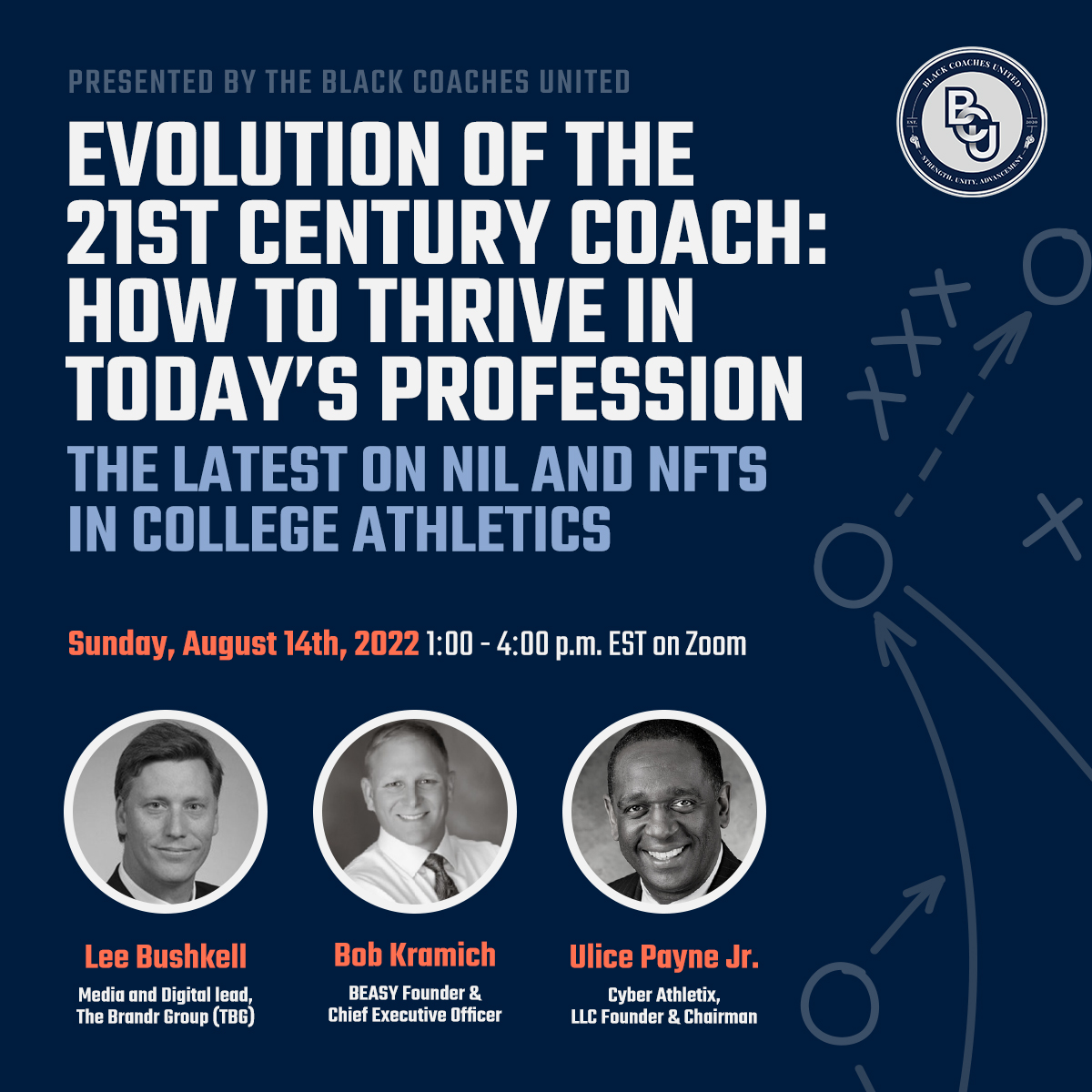 The_BCU's tweet photo. Legislation around #NIL has changed the landscape of how #collegeathletes receive compensation for their personal brand. Throw #NFTs in the mix, and it’s a whole new ballgame!
Register for our webinar diving into this hot topic on Sunday, August 14th at 1:
https://t.co/812lc2W6Ls https://t.co/tRBGY1vkMn