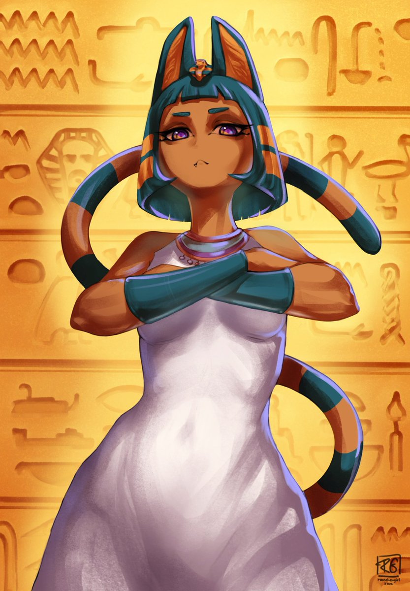 #Ankha #Ankhazone #anime #art 👀