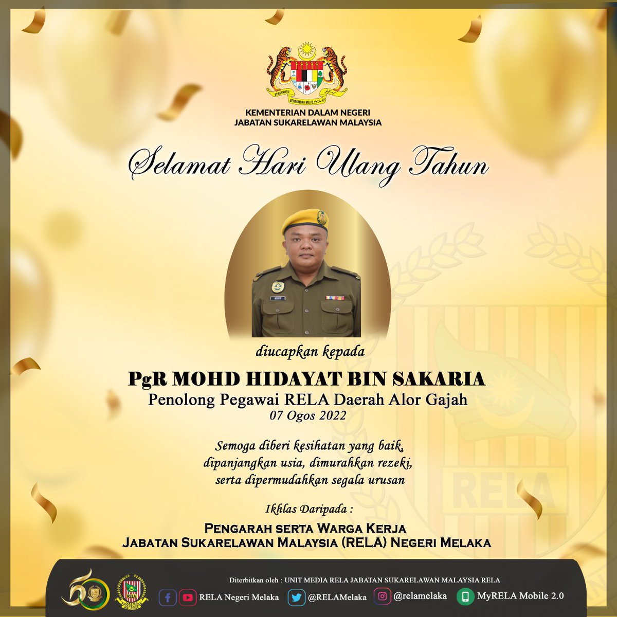 RELA Negeri Melaka tweet media