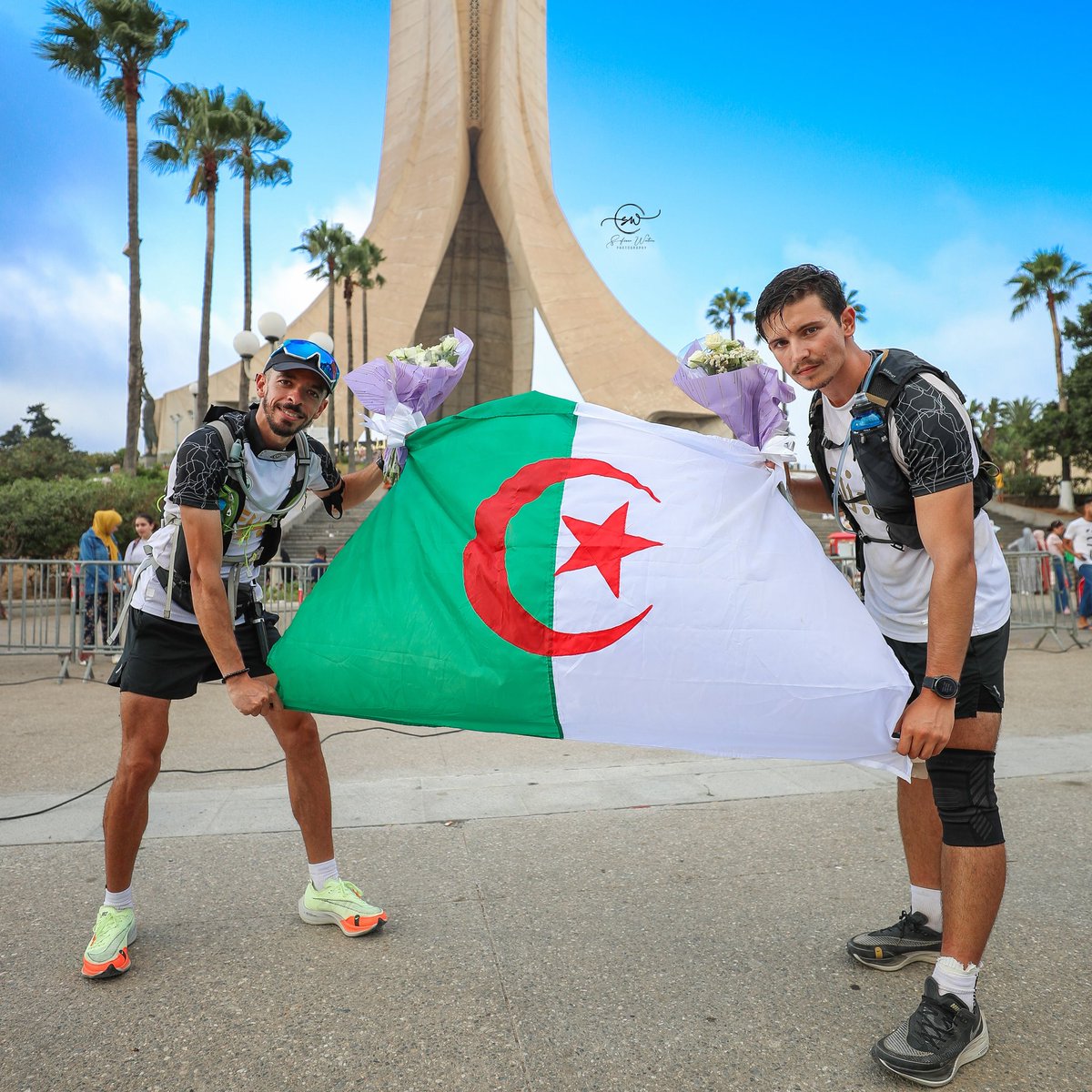 omarahmoun's tweet photo. Yesterday was misery, tomorrow is a mistery, but today... TODAY WE ARE MAKING HISTORY !
One of the longest charity runs in the world 🇩🇿🤍
#9ASSE7 #THEIRBLOODMYSWEAT https://t.co/kNrkXZGA8r