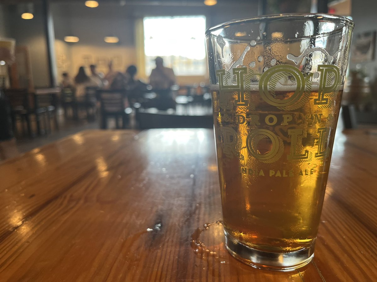 Perfect evening for a <a href="/NoDaBrewing/">NoDa Brewing Company</a> HopDrop’nRoll before <a href="/CharlotteFC/">Charlotte FC</a> game. #beer #cltbeer