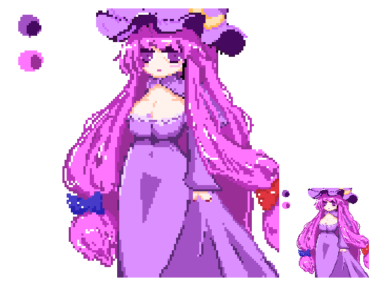 #picopiyo iPadクリスタでドット試してみる 