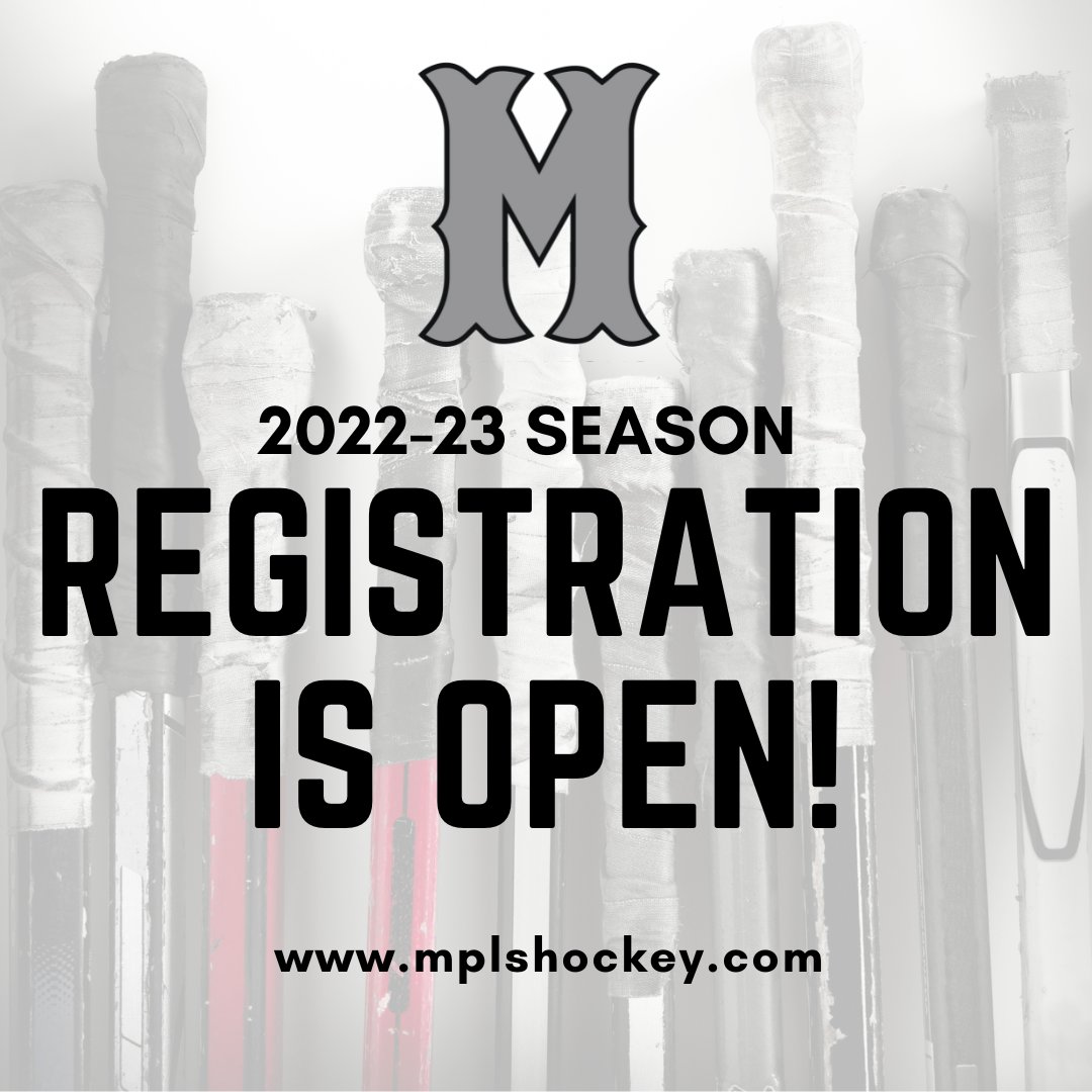 Register now for the '22-23 season!
mplshockey.com