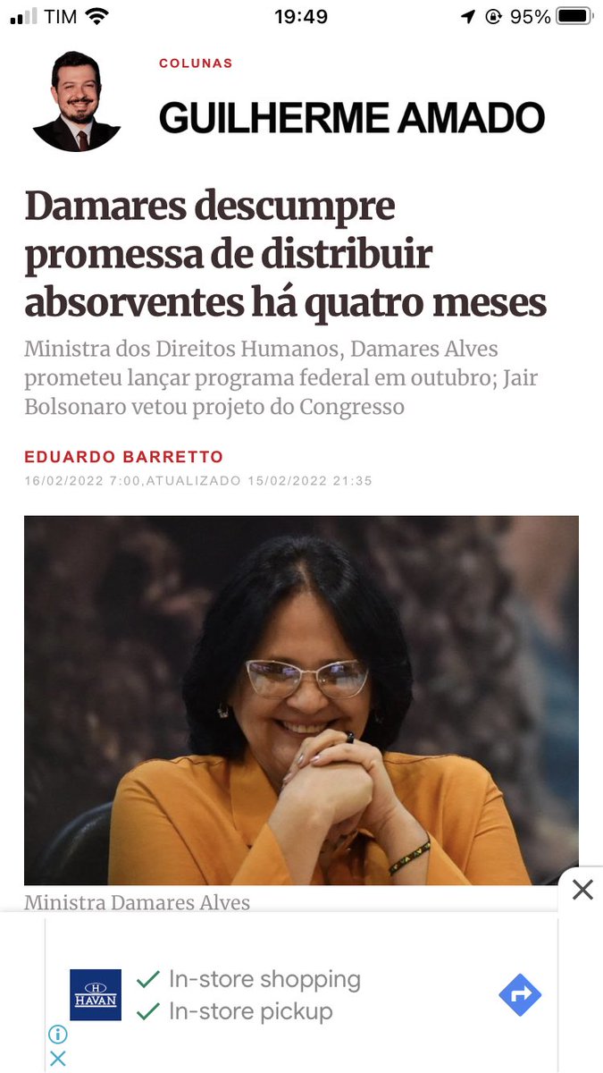 layranny's tweet photo. @DamaresAlves Essa é a competente ex ministra da família e dos direitos humanos https://t.co/UQAQNivLDx