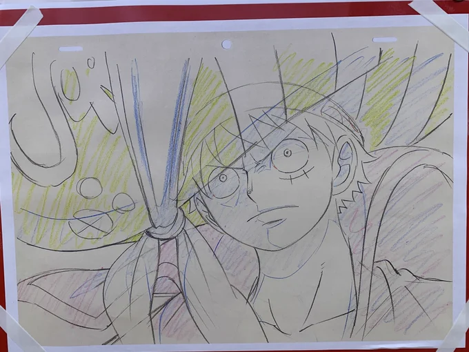 ONE PIECE FILM RED 総作監修正 