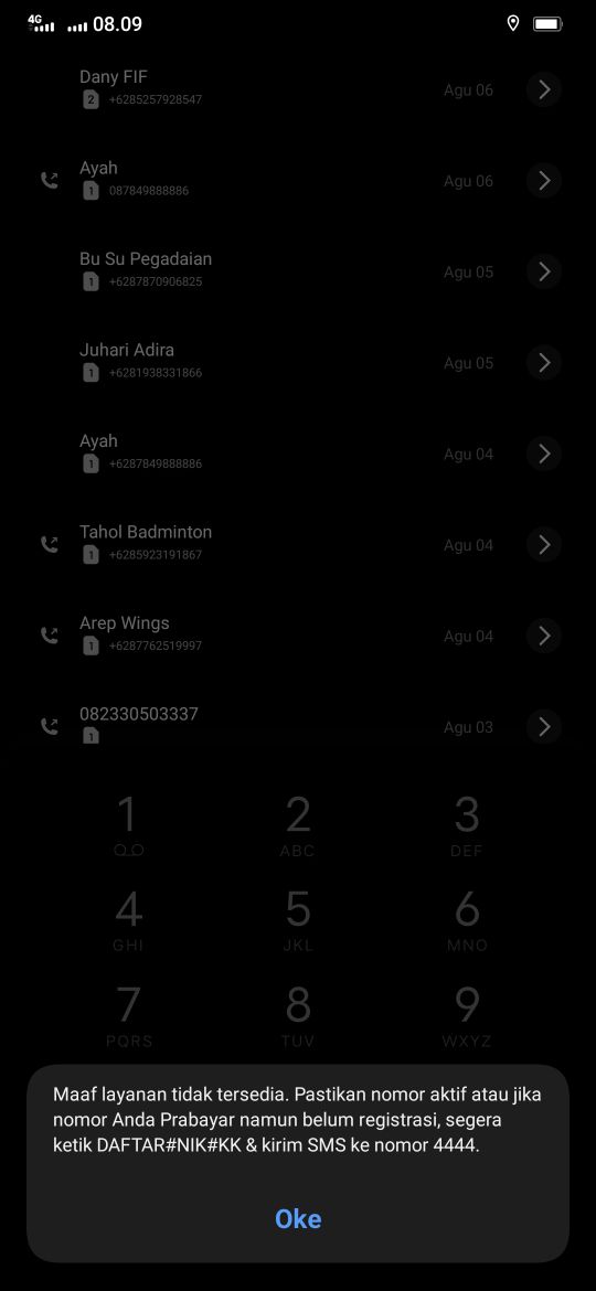 Firman888's tweet photo. @myXLCare @myXL  Ada apa nih? Cek *123# gak bisa respon nya tidak terdaftar, katanya provider nomer 1, provider nomor 1 bobroknya? https://t.co/u562fLEoWi