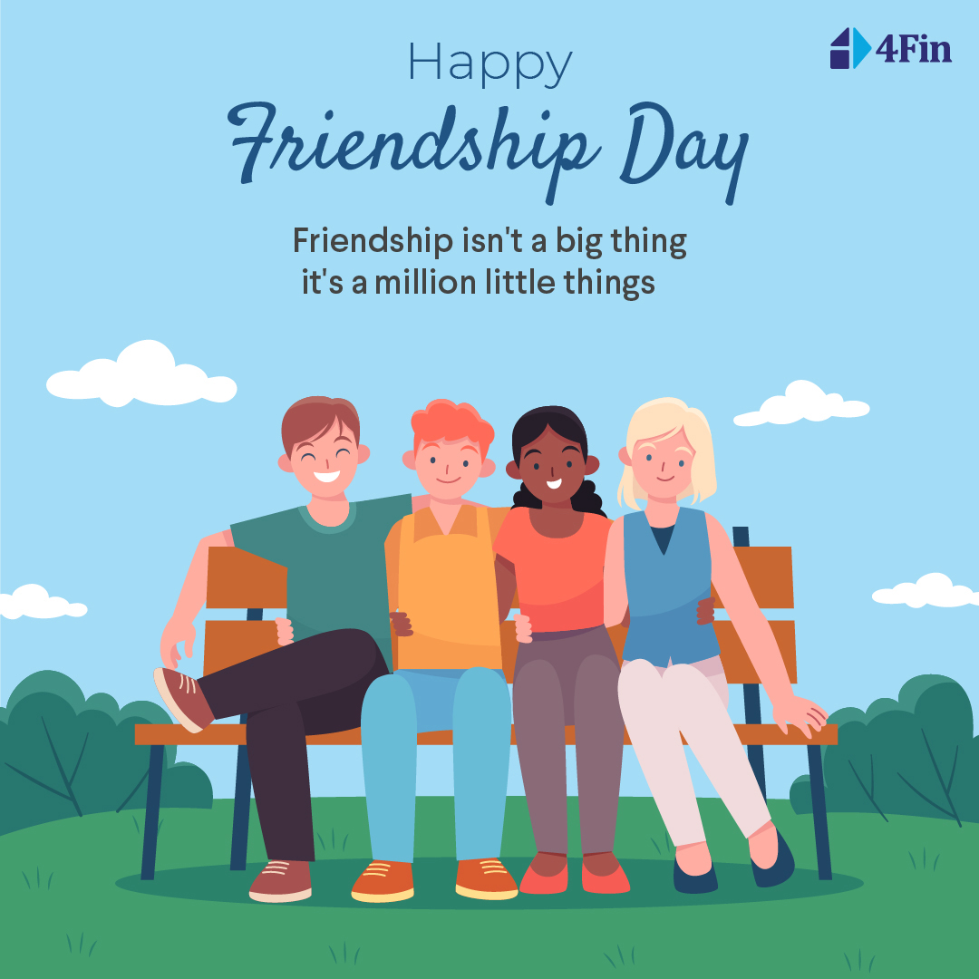 4Fin_India's tweet photo. This #FriendshipDay, we ardently commit to strengthening our bond of partnership & build a lasting friendship
#FriendshipDay #innovation #creative #4Fin #MicroSME #fintech #empoweringsmartbharat #4Finfinance #fintechlending #smartbharat #fintech #microenterprises #MSMEs https://t.co/m0WwBxxtv2