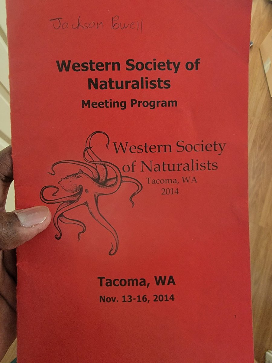 I've been finding all sorts of things while cleaning out my childhood home. Did not expect to find the program for the first conference I attended, though. Pretty crazy to think about how that was almost 8 years ago.