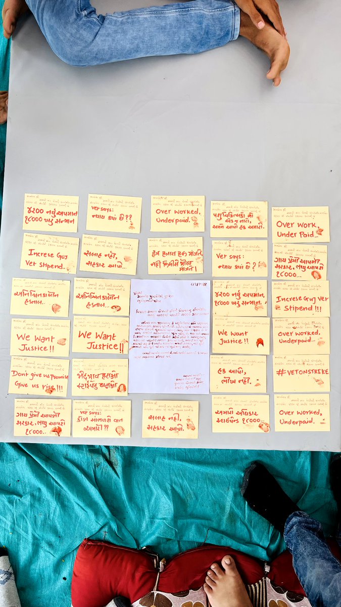 "There may be times when we are powerless to prevent injustice, but there must never be a time when we fail to protest."
Increase Vet stipend 🐾 
<a href="/KanuDesai180/">Kanu Desai</a>
<a href="/PRupala/">Parshottam Rupala</a>
<a href="/CMOGuj/">CMO Gujarat</a>
<a href="/RaghavjiPatel/">Raghavji Patel</a> #Guj_veterinary_students_on_strike
#Increase_Guj_Vet_Stipend