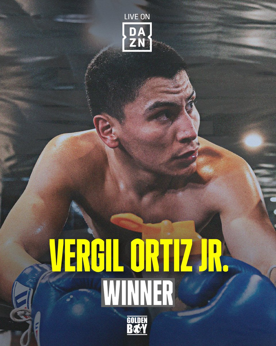 19 fights. 19 wins. 19 KOs. 

Vergil Ortiz Jr. is THAT GUY 🌟

#OrtizMcKinson