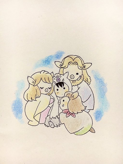 猪王のtwitterイラスト検索結果