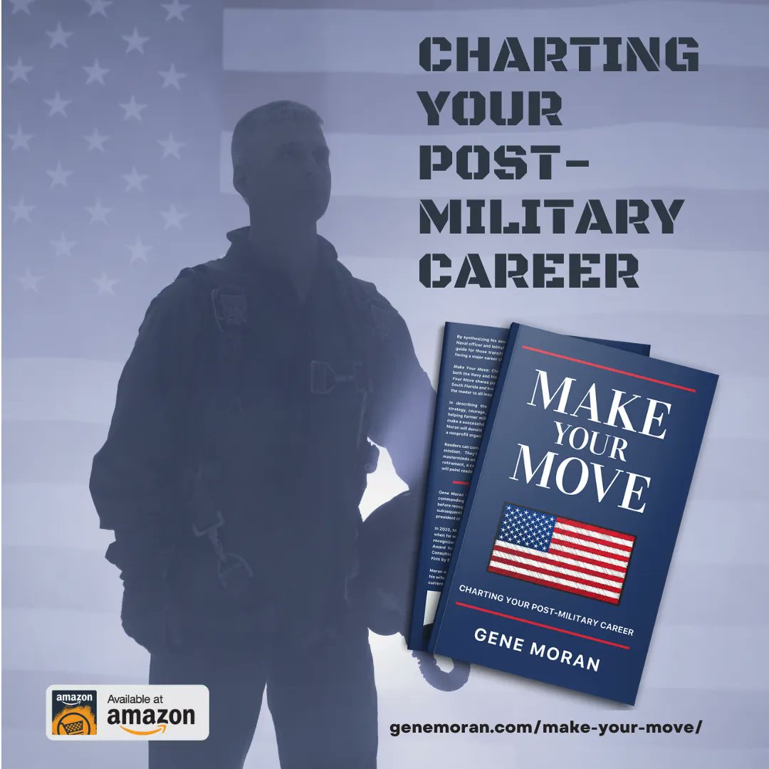 GeneMoranCI's tweet image. Are You Transitioning Out of Military Service or Are You Questioning Your Corporate Choice?  This book is for you. All proceeds go to  @FreedomFightOut #veteran #veterans #military #army #navy #airforce #marines #coastguard #amazon #book #career #success