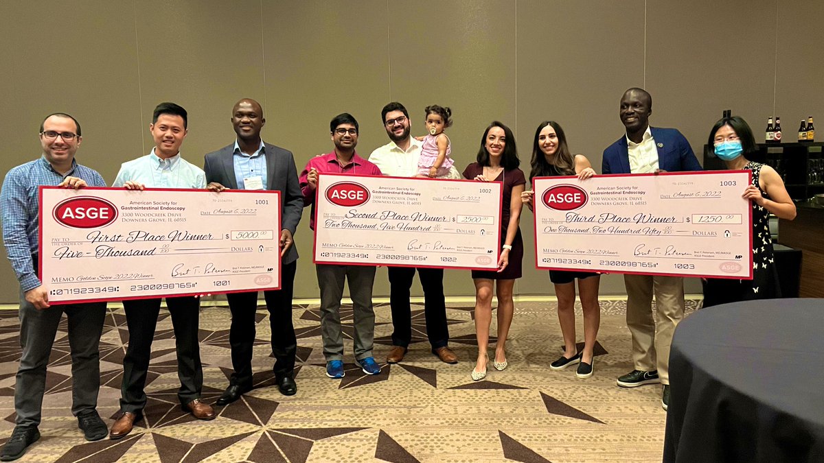 Daniela Guerrero Vinsard MD (@dvinsard) on Twitter photo Thank you <a href="/ASGEendoscopy/">ASGE GI Endoscopy</a> for bringing us together for this fantastic competition! 🔝
🥇Augusta University
🥈Mayo Clinic RST
🥉University of Iowa
I met some amazing colleagues! #GITwitter 💙
Look at how close we were to first place 🤯 on the thread!👇🏽👇🏽👇🏽 Thank you <a href="/ASGEendoscopy/">ASGE GI Endoscopy</a> for bringing us together for this fantastic competition! 🔝
🥇Augusta University
🥈Mayo Clinic RST
🥉University of Iowa
I met some amazing colleagues! #GITwitter 💙
Look at how close we were to first place 🤯 on the thread!👇🏽👇🏽👇🏽