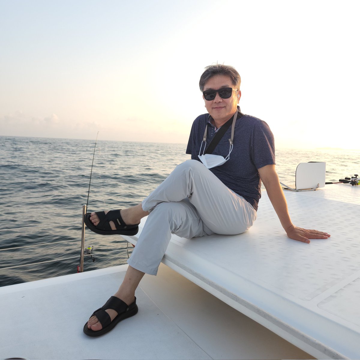 #제주도여행 #요트투어중
#2022년8월6일오후7시05분
#현재기온 영상30도~^~