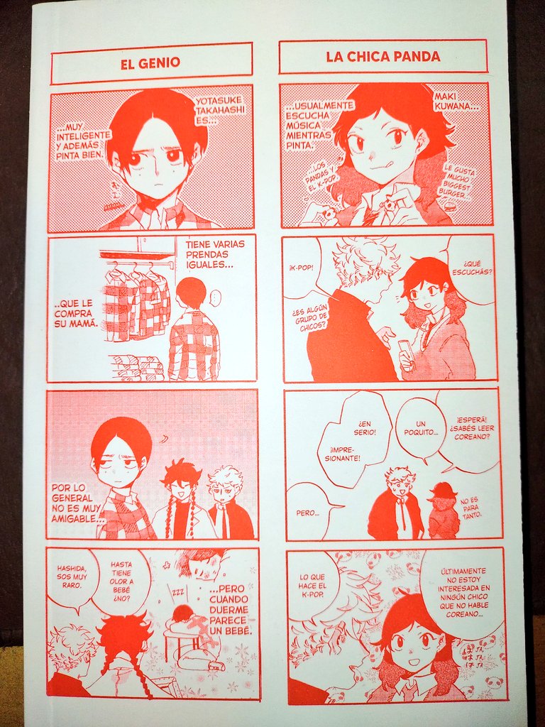 La famosa viñeta del k//pop era un extra debajo de la sobrecubierta? 😂 Amo que me bombardeen con contenido. 