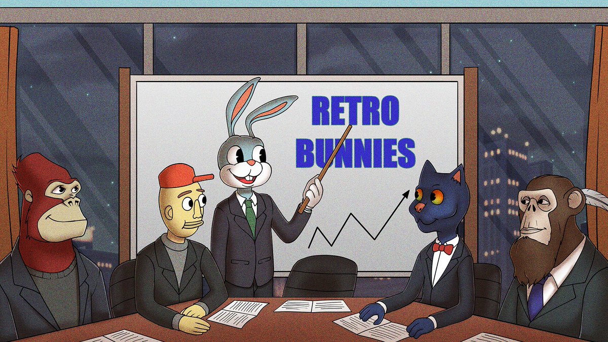 Retro Bunnies tweet media