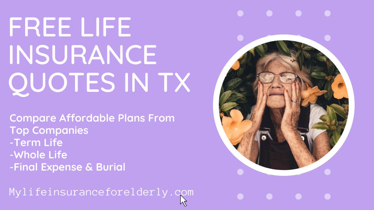lifeinsuelderly's tweet photo. Life Insurance Options
https://t.co/ePMUbwpz3L
$1,000,000 Life Coverage from $25/m
Be confident in your family's financial security
Call us now to compare life insurance plans

#lifeinsuranceleads #lifeinsurancequotes #seniorlifeinsurance #lifeinsuranceplans https://t.co/MJwYIW55OU