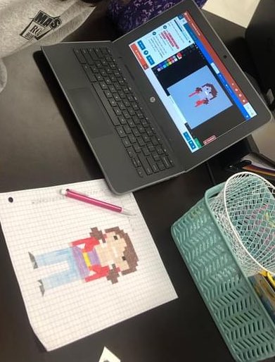 Helping my friend set up her STEAM class- what better way to talk about identity in CS, than to digitize yourself? Can’t wait to see what they create in <a href="/MSMakeCode/">Microsoft MakeCode</a> <a href="/Jaqster/">Jacqueline Russell</a> <a href="/csteachersorg/">CS Teachers Association (CSTA)</a>