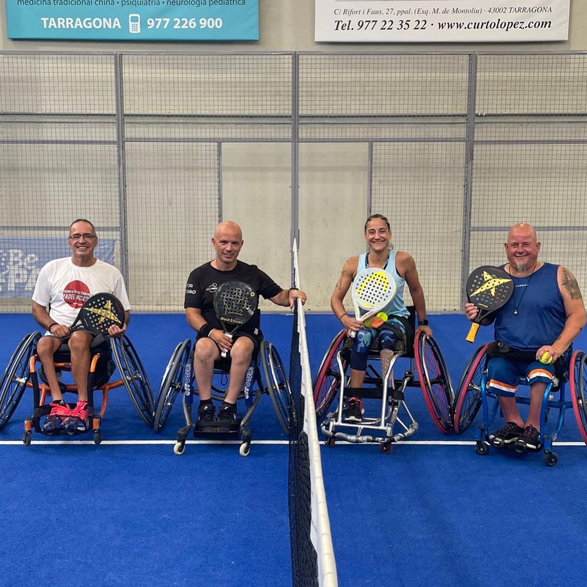 CEPACatalunya_'s tweet photo. Estrenem categoria adaptada al circuit BePadel! 🙌
La pròxima serà al setembre i de categoria inclusiva.
Gràcies a la organització de BePadel i al club Global Padel de Reus
Seguim! 🤩
#padel #padeladaptado #padeladaptat #padelinclusivo #padelinclusiu #padelensilla #padelencadira https://t.co/JkYS9k7RvI