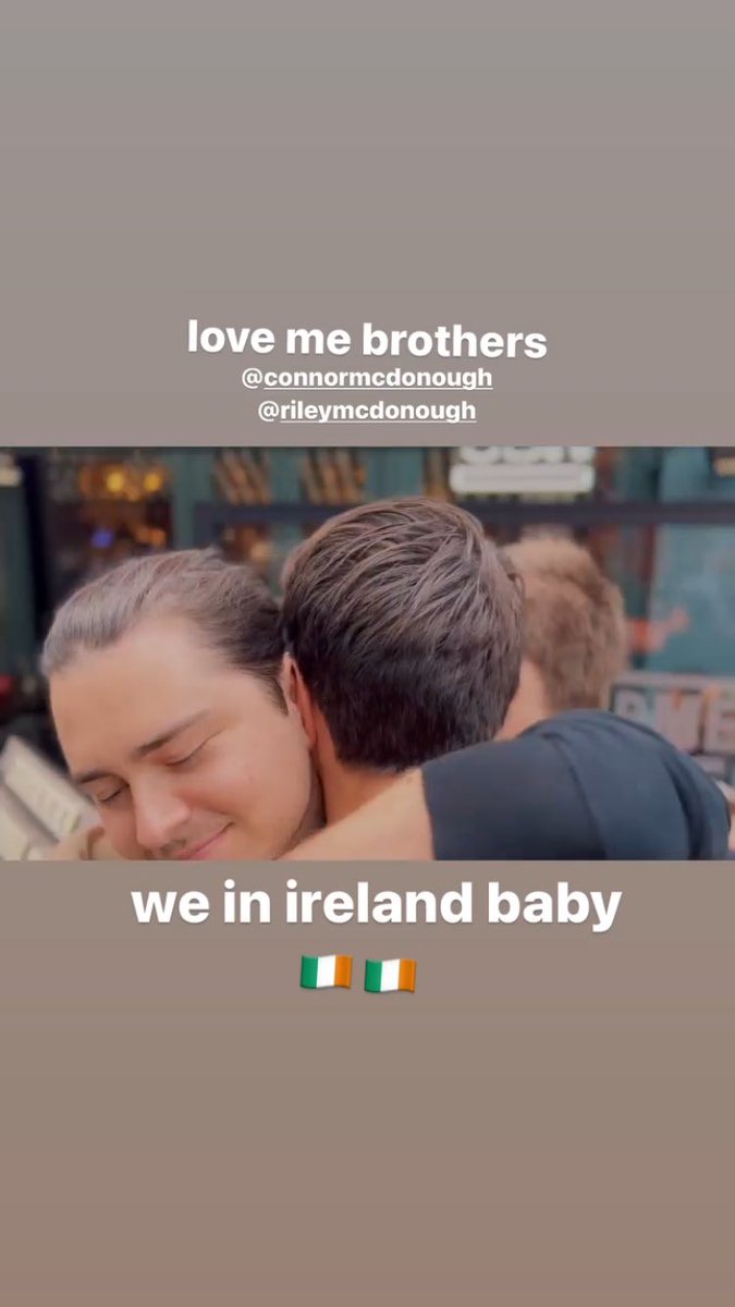 Boys are in Ireland 🇮🇪