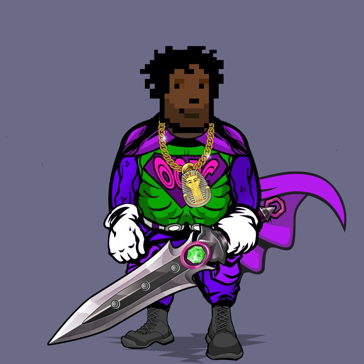 wooter_'s tweet photo. I've been working on this NFT project w/ @Darylenvi since October. Almost a year now. We didn't take any shortcuts. 

All art is original, hand-drawn. Our game is unlike anything else that is out there and is simple to play. 

The free mint for the OG NFTs should be filled soon! https://t.co/GaJ4Y6E92T